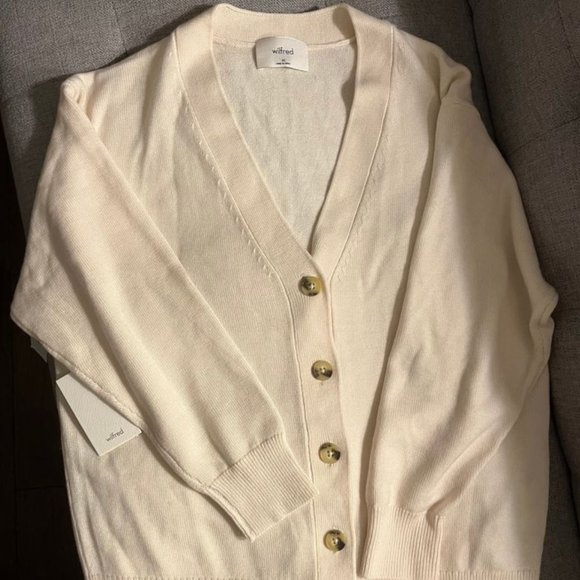 NWT Aritzia Wilfred storybook cardigan - Picture 2 of 8